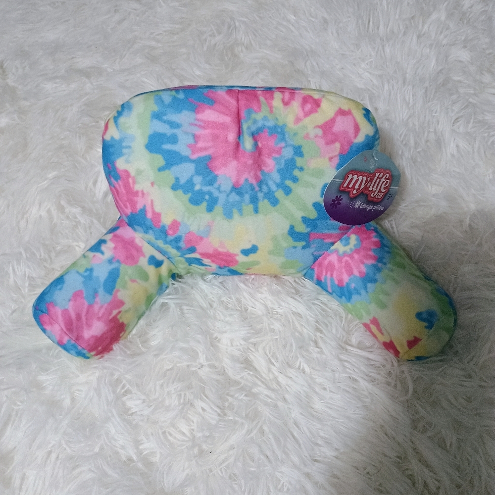 My Life Tie-Dye Lounge Pillow